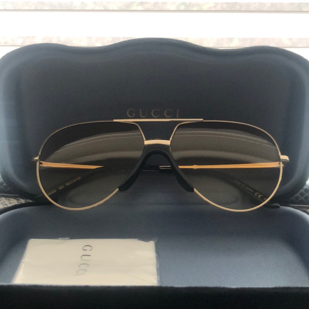 Gucci aviator shades